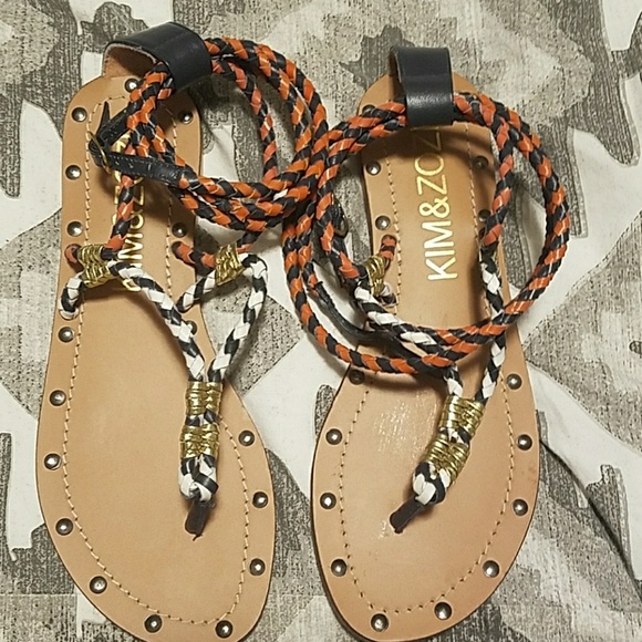 Kim and Zozi Wrap Sandal - Picture 1 of 2